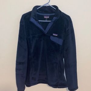 Patagonia Re-Tool Snap-T Fleece Pullover (Navy, Size XL)